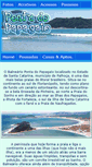 Mobile Screenshot of pontadopapagaio.com